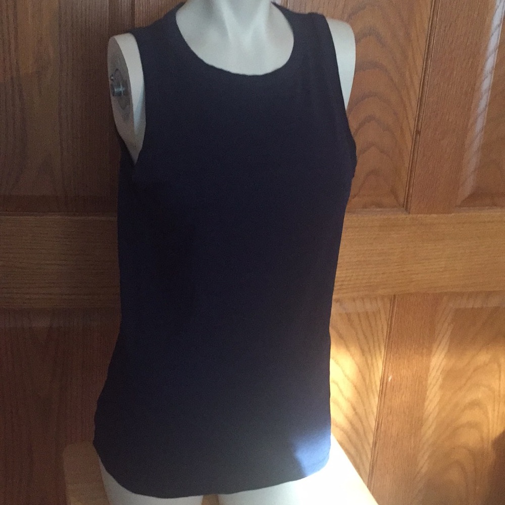 Navy blue tank top